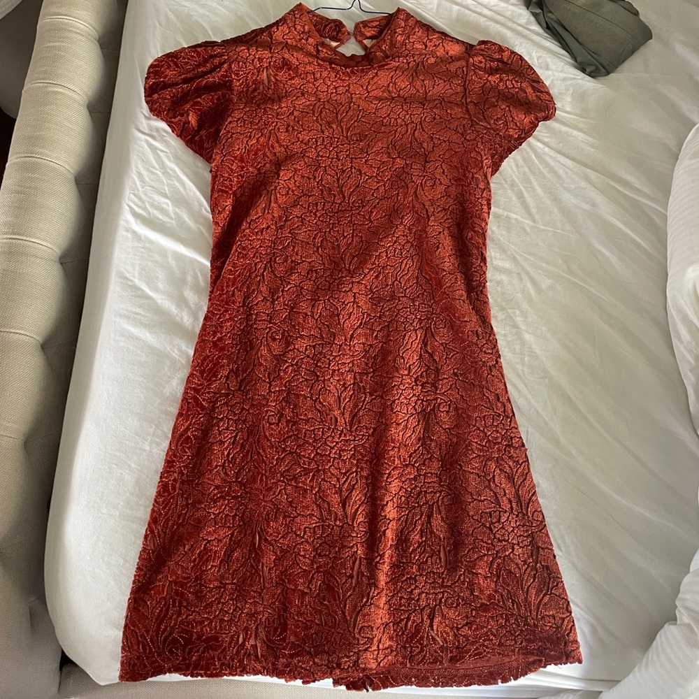 Rare Free People Hide & Seek mini dress 4